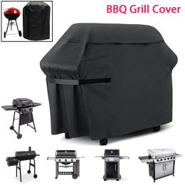 Grills BBQ Grill Cover 210D Oxford Outdoor Barbecue BBQ Covers Heavy Duty Waterproof Dustproof Protective Cover Kitchen Accessories