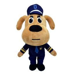 Miniatures Sheriff Labrador Plush Toys 25cm Cartoon Animation Security Sergeant Dog Stuffed Doll For Children's Day Valentine's Day