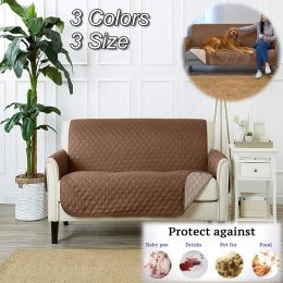 Linens 1 2 3 Seater Waterproof Sofa Cover Pet Dog Kids Sofa Mat Couch Slipcovers For Living Room Dustproof Furniture Protector Covers