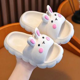 Slipper Child Summer Shoes Slippers Boy Girl Cartoon Cute Rabbit Slippers Baby Indoor Parent-child Slippers Outdoor Kids Casual Sandals