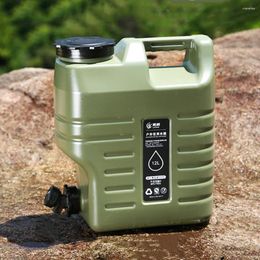 Water Bottles 3.2 Gallon/12L Camping Container Portable BPA Free Bucket Multifunction For Outdoor Camping/Hiking Emergency Storage