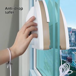 Magnetic Window Cleaner Glasses Household Cleaning Windows Cleaning Tools Scraper for Glass Magnet Brush Wiper 240422