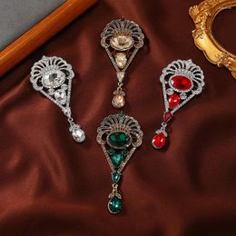 Brooches SHMIK Women Men Baroque Luxury Classic Pendant Pins Vintage Shining Boutique Badges For Man Party Banquet