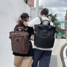 Backpack 2024 Women Designer Backpacks High Quality Men Leather Travel Sac A Dos School Bags For Teenage Girls Female Back Pack