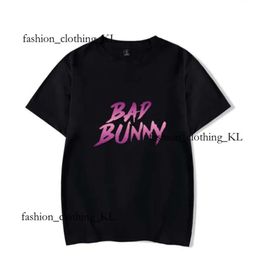 Bad Bunny Rapper Vintage Hip Hop T-Shirt Sweatshirt Designer T Shirt Short Sleeve Cotton Tshirt Summer Casual Bad Bunny Shoe Mens T Shirt Tee Harajuku Clothes 250