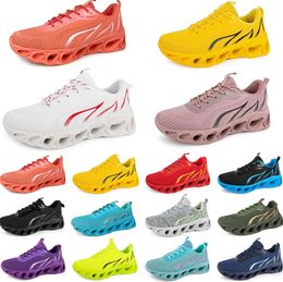 2024 men women running shoes fashion trainer triple black white red yellow purple green blue peach teal purple orange light pink breathable sports sneakers eighteen