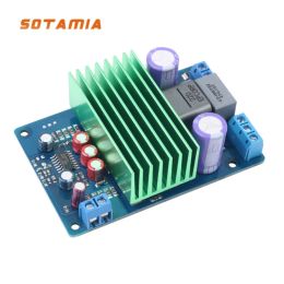 Amplifiers SOTAMIA IRS2092S 250W Class D HIFI Digital Mono Amplifier Audio Board High Power Mini AMP Ultra LM3886 Sound Speaker Amplifiers