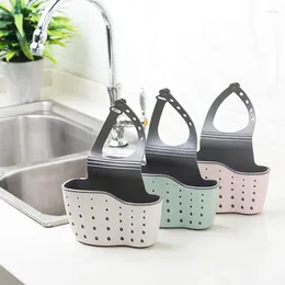 Kitchen Storage Soap And Sponge Drain Rack Bathroom Holder Suction Cup Organizer Sink Shelf Accessories