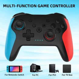 icks Gaminja Wireless Controller for Nintendo Switch PC TV Box Joystick With 6-Axis Dual Vibration Wake up Lag Free BT Gamepad J240507