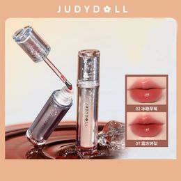 Judydoll Mirror Lipstick Easy to Colour Hydrating Lip Gloss Ice Iron Lip Glaze 240507