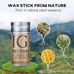 Pomades Waxes Hair wax stick to fix broken hair cool and soft in summer easy apply styling products no need for deformation Q2405061