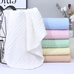 Blankets 6 Layers Baby Muslin Swaddles Blanket Born Cotton Bath Towel Infant Bedding Burp Clothes Boy Girl Cloth Diaper