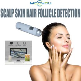 Scanners Portable Skin Analyzer Scalp Hair Camera Scanner Wireless Wifi Connexion Compatible With Android IOS System