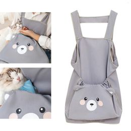 Cat Carriers Pet Carrier Apron Soft With Pocket Portable Dog Carrying Bag Small Chest For Outdoors Camping Indoors Hiking