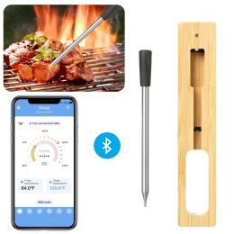 Gauges Wireless Bluetooth Smart Meat Thermometer Remote Digital Kitchen Cooking Food Temperature Tool Mobile Phone Connexion