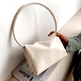 Shoulder Bags Simple Summer Handbag 2024 Fashion Multi Layer Portable Small Square Bag Single Underarm