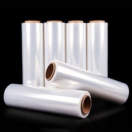 PE film Polyethylene film Industrial wrap Plastic packaging thickened transparent dustproof film greenhouse film can be stretched manufacturers direct sales