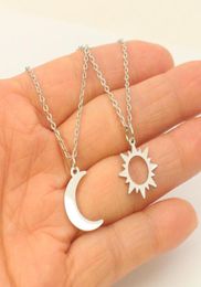 Pendant Necklaces Sun And Moon Friend Friendship Necklace Lover Couple Family Gift For Women Girl Her Him5294306