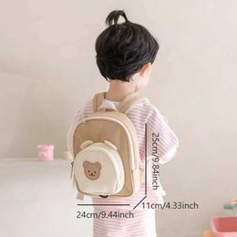 Non destructive Backpacks and cute cartoon baby backpack kindergarten adjustable childrens backpack suitable for boys and girls can be used as a toddler walkerL24