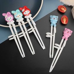 Cups Dishes Utensils Childrens Tableware Baby Practice Comprehensive Chopsticks Correct Creative Cartoon Learning Chopsticks DinnerwareL2405