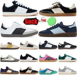 Designer Sapatos casuais Plate Plate Sports Sports Especiais Especiais Especiais Especiais Treinadores de Couro Vegan Og Wales Bonner Vintage Homens Mulheres Tênis