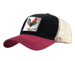 New Summer Trucker Hat With Snapbacks and Animal Embroidery For Adults Mens Womens Adjustable Curved Baseball Caps Designer Su5494446