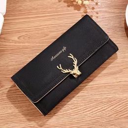 New multi-function long style women designer wallets lady fashion casual phone card purses female large capacity clutchs no90 219G
