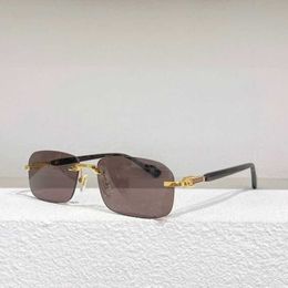 Photochromic Vintage Rimless Sunglasses Men Luxury Carter Glasses Square Sunnies for Driving and Fishing Retro Style Shades Wood and Buffalo Horn Temple Unique po