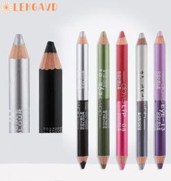 New Highlighter Glitter Eyeshadow Eyeliner Pen Durable Color Waterproof Sweatproof DoubleEnded Eyes Pencil Makeup Beauty Tools1748546