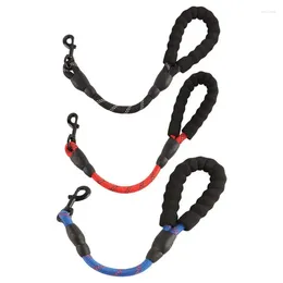 Dog Collars Heavy-Duty Leash Pet No Pull Stretch Traction Rope Reinforced Stitching Outdoor Training Tool For Medium And Large Dogs