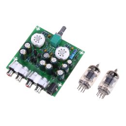 Amplifiers HiFi Tube Amplifier Kit Stereo Electronic Tube Preamplifier Board Amplifier Module Bile Amp Effect Parts