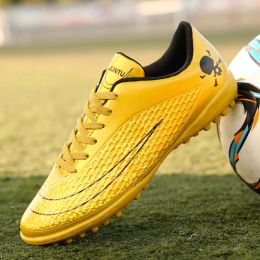 Shoes Children Football Boots Luxury Gold Turf Training Soccer Shoes Youth Outdoor Sneakers for Football Original Kids Soccer Cleats