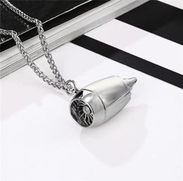 Pendant Necklaces Men Aircraft Airplane Engine Shape Necklace Plane For Women Stainless Steel Male Jewelry GiftPendant8132862