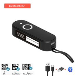 Scanners Holyhah Mini Barcode Scanner Usb Wired Bluetooth Wireless 1d 2d Qr Pdf417 Bar Code Reader for Ipad Iphone Android Tablet Pc