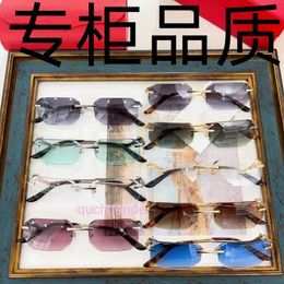 العلامة التجارية الكلاسيكية Retro Crattire Sunglasses New Box Instagram نفس CT0120O البسيطة والمتقدمة