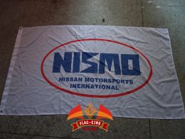 Accessories nismo logo flag,nismo car racing club flag, 90*150CM polyster banner,flag king