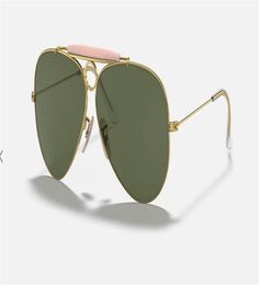 Fashion aviator sunglasses metal frame highgrade men and women leisure outdoor travel visor shooter5885286