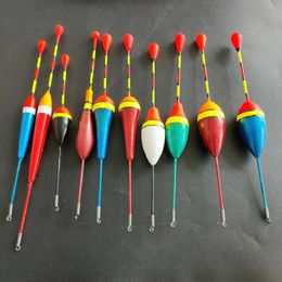 5pcs Fishing Floats Set Buoy Bobber Light Stick Fluctuate Mix Size Colour float buoy For Accessories 240430