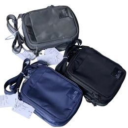 2024 New Lul Nylon Waterproof 1.5L Camera Bag Single Shoulder Bag Oblique Straddle Bag Foreign Trade Leisure Small Square Bag