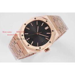 Wristwatches Designer 15500St Brand Watches Women's Men 4302 Stainless Mechanical 41Mm Aaaa10.4Mm Calibre SUPERCLONE Mens Designer Glass BF 652