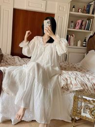 Damskie sleep salon koszulki Kosze Kobiety Wypalanie solidne słodkie piżamę 4xl w stylu księżniczki koronkowe wykończenie latarnia