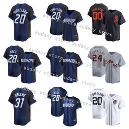 Miguel Cabrera DetroitTigers Kenta Maeda 2024 city Connect Jersey Miguel Diaz Spencer Torkelson Gibson Alan Trammell Matt Manning Joey Wentz Carson Kelly Baez