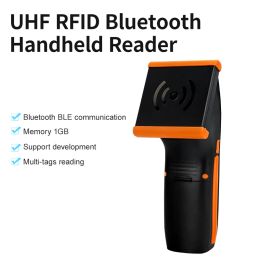 Scanners FONKAN Portable Handheld Scanning Tag UHF RFID BlueTooth Reader ISO180006C 23M JAVA ,C++ Microchip Scanner