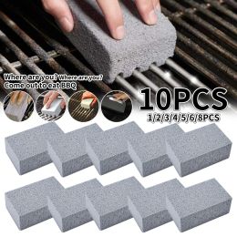 Brushes 120pcs BBQ Grill Cleaning Brush Brick Block Grille Barbecue Cleaning Stone Pumice Brick Outdoor Grill For Bbq Grill Accessories