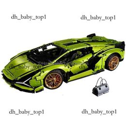 legos toy Blocks Technical Car 42115 Lambo Sian Rs Daytona Sp3 Chiron Remote Control Toys for Boys Bricks Gifts Model Building Kits Adts Drop D Dh9br 2943 legos set