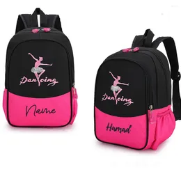 Backpack Personalized Embroidery Girls' Dance Bag Fashion Design Customized Kindergarten With Name Gift