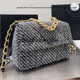 CF Bag 19 CC CHANEI Flap Crossbody Chain Leather Luxury Designer Brand Bags Fashion Handbags High Quality Women Letter Purse Phone Wallet Metallic