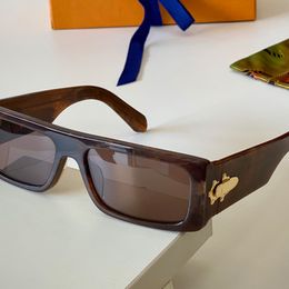 Designers rectangular sunglasses Z1361 classic retro style anti UV radiation Polarised light coating anti reflective neutral high end sunglasses