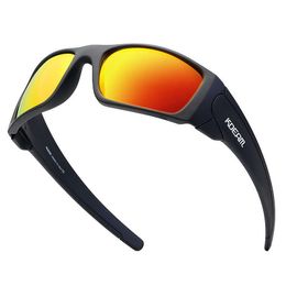 Kdeam new cycling glasses outdoor sports sunglasses TR true film Polarized Sunglasses kd