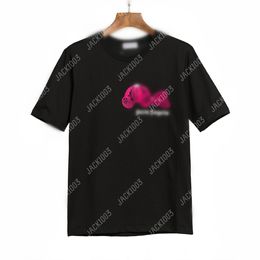 Palm PA Harajuku 24SS Summer Letter Printing Logo T Shirt Boyfriend Gift Loose Oversized Hip Hop Unisex Short Sleeve Lovers Style Tees Angels 2003 IWZ